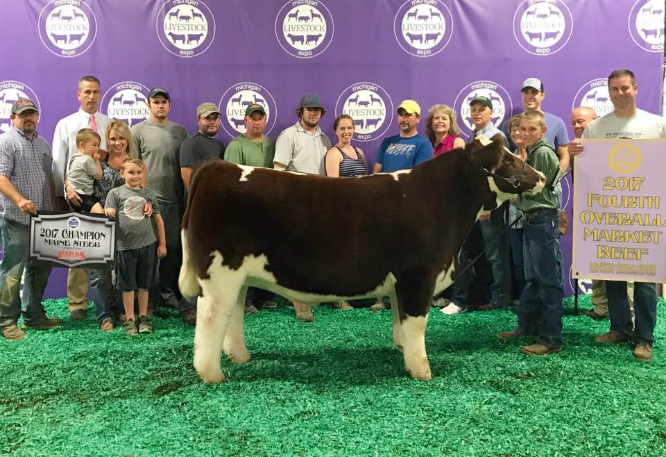 2017 Michigan Livestock Expo winner! Lautner Farms