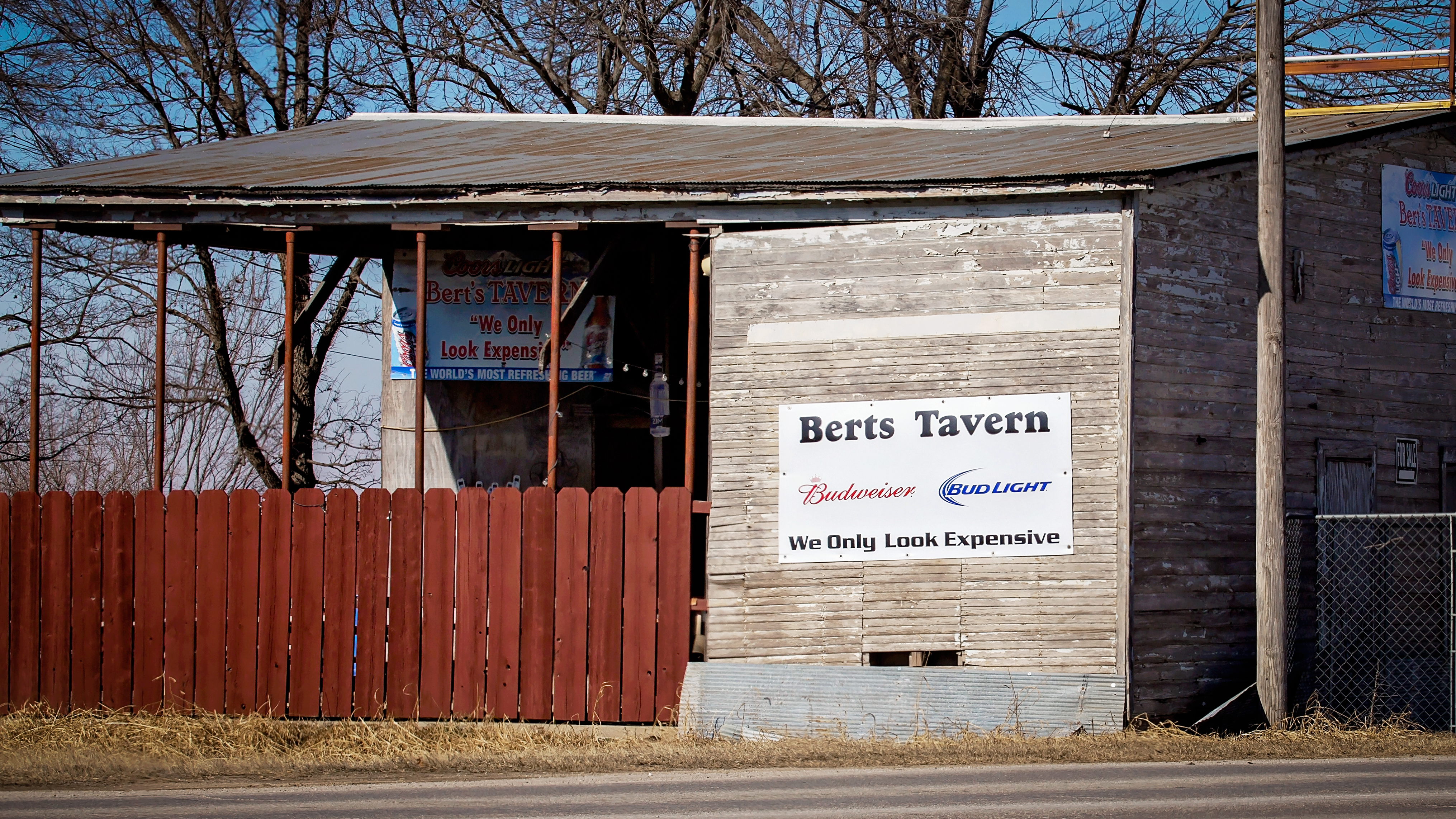 Taken from Yates Center, Kansas. My kinda place..(read the sign